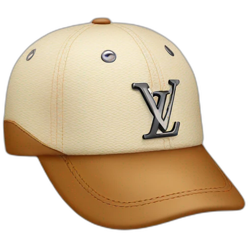 Louis Vuitton cap emoji
