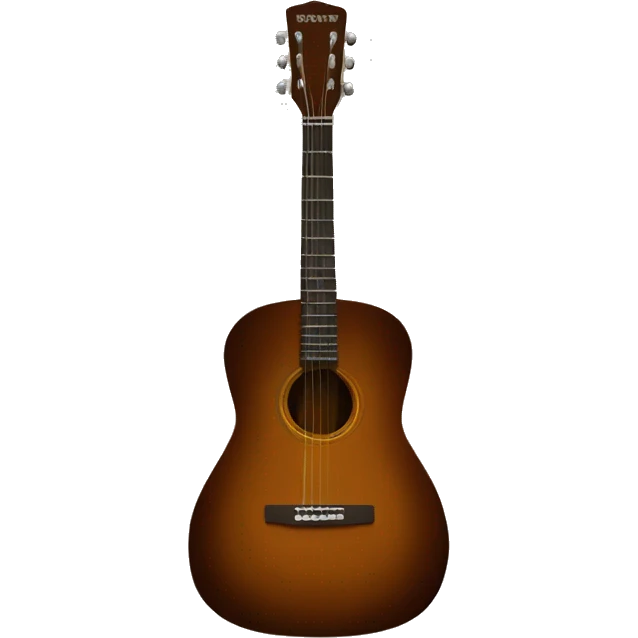 Brown Acoustic Guitar emoji