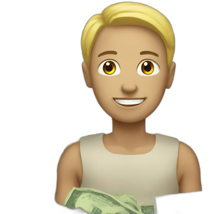 Universal basic income emoji