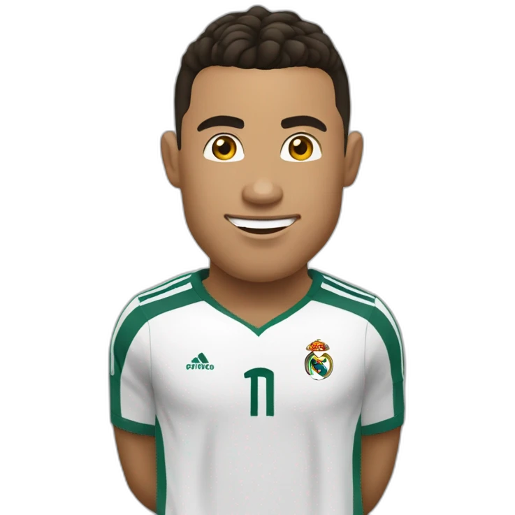 Ronaldo qui rigole  emoji
