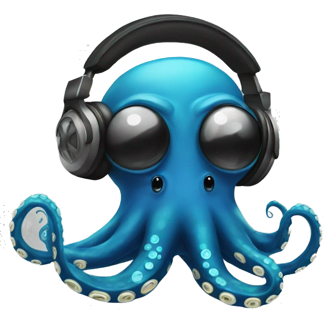 Dj octopus  emoji