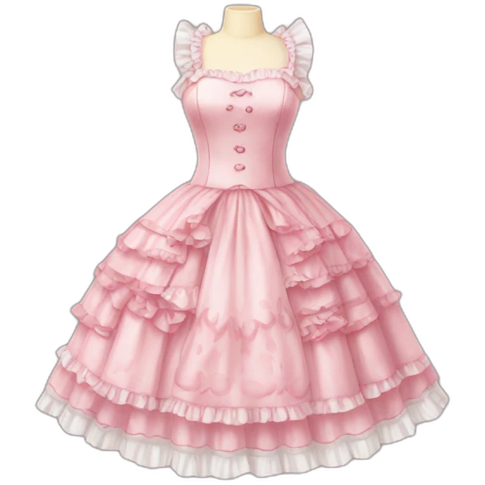 lolita dress emoji