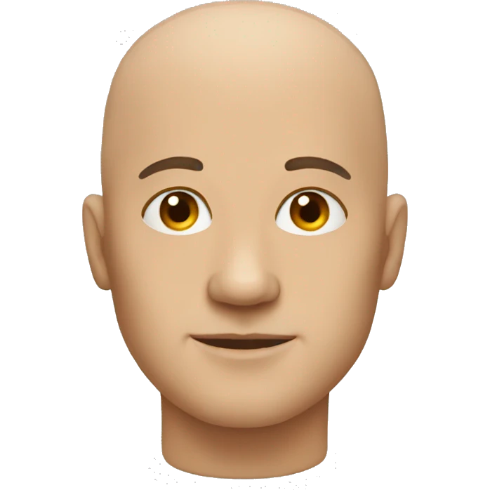 bald man emoji