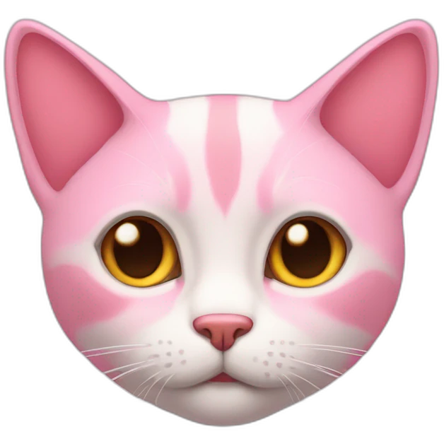 gato rosa emoji