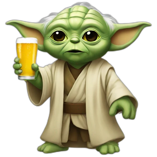 yoda end beer emoji