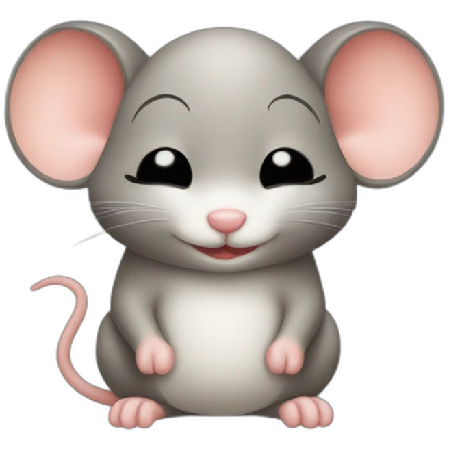 sleepy baby mouse emoji