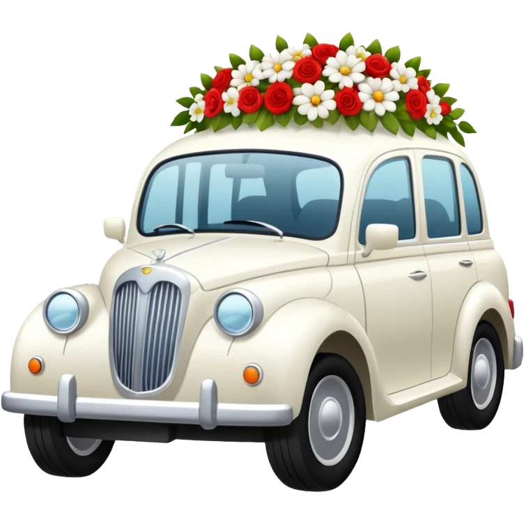 Wedding car emoji