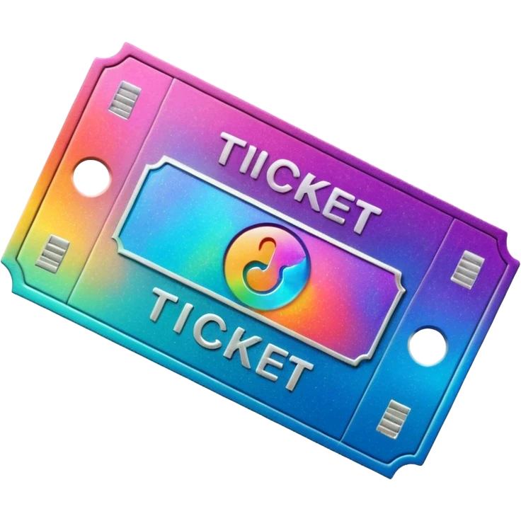 Ticket to get access to the app emoji