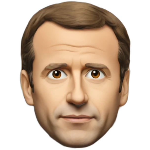 poutine face a macron emoji