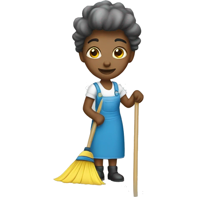 House cleaner emoji