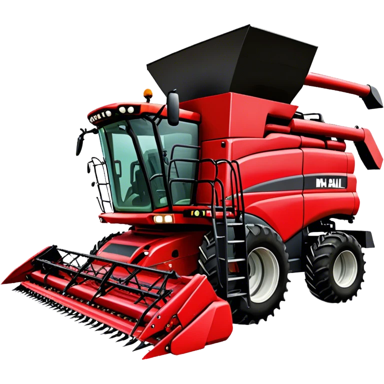Combine Harvester - Case IH 8250 (Model Year: 2022) (Iconic colour: Red) emoji