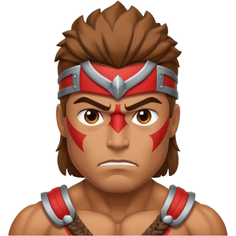 Warrior fat  emoji