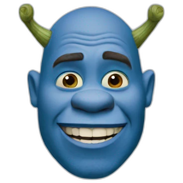 blue-shrek emoji