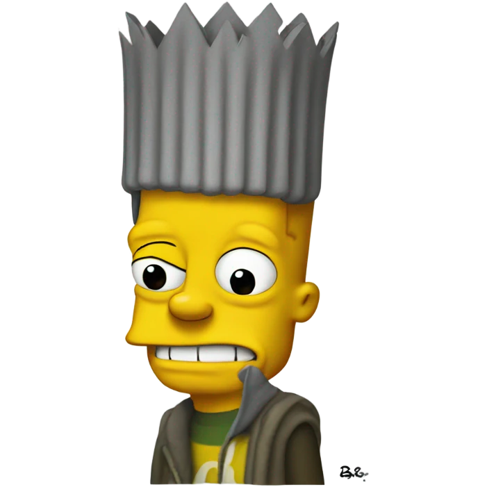 bart simpson emoji