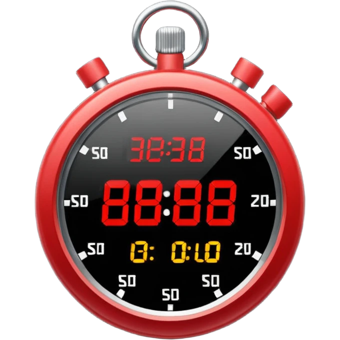 red  Stopwatche emoji