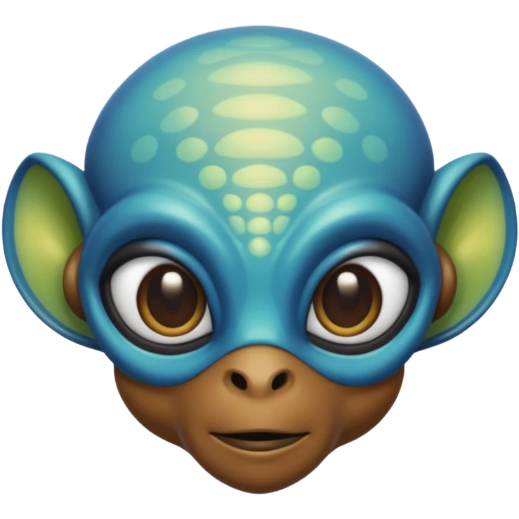 Life-like Brownish Aquatic Luxio-Alien-hybrid  emoji