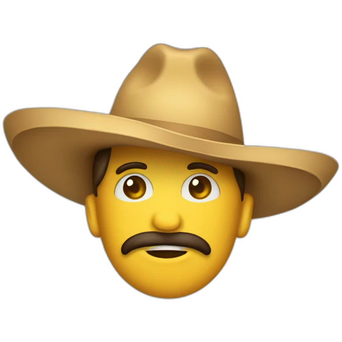Dopamine Sombrero emoji