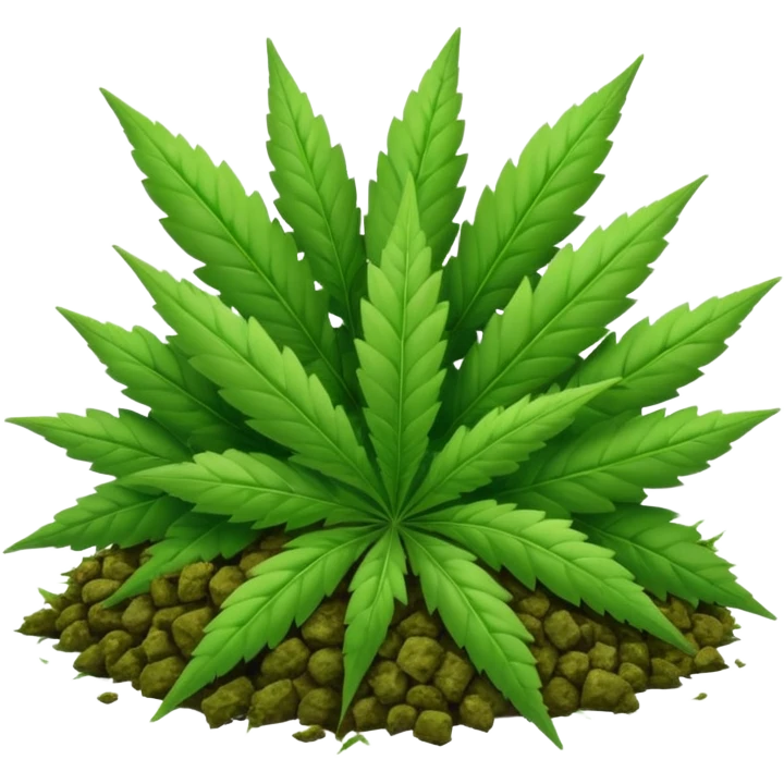 Weed pile emoji