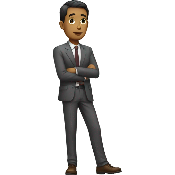 office man full body emoji