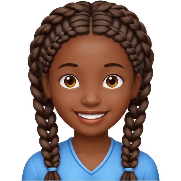 Barca niña Negrita emoji