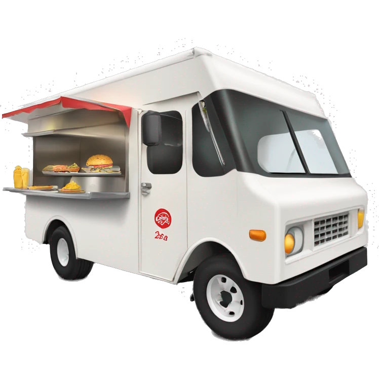 2026 Streamlined Aerodynamic Mexican Toyota Champ food truck  emoji