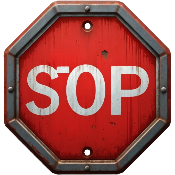Stop Sign emoji