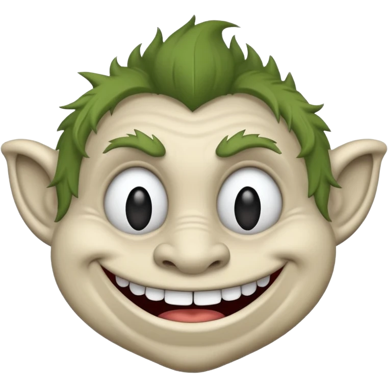 Troll face emoji