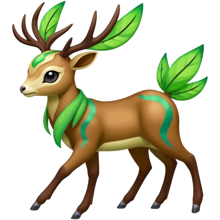 Meloetta-Sawsbuck-Virizion-Pokémon-Fakémon-creature emoji