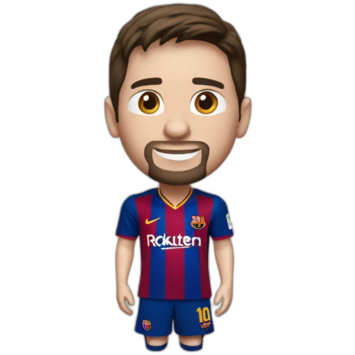 Lionel Messi champion 's league emoji