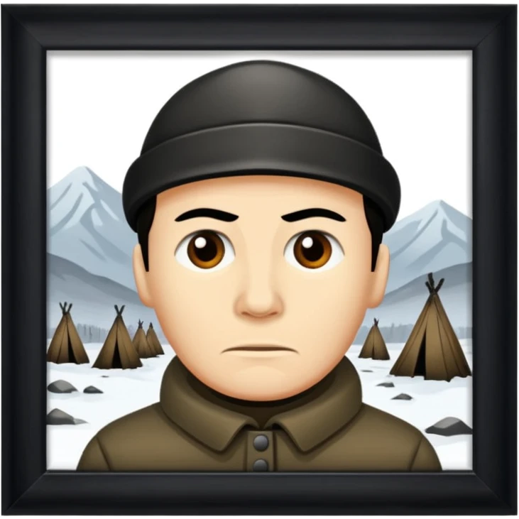 soviet gulag, no frame emoji