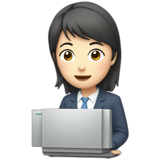 assistant Japanese use computer emoji