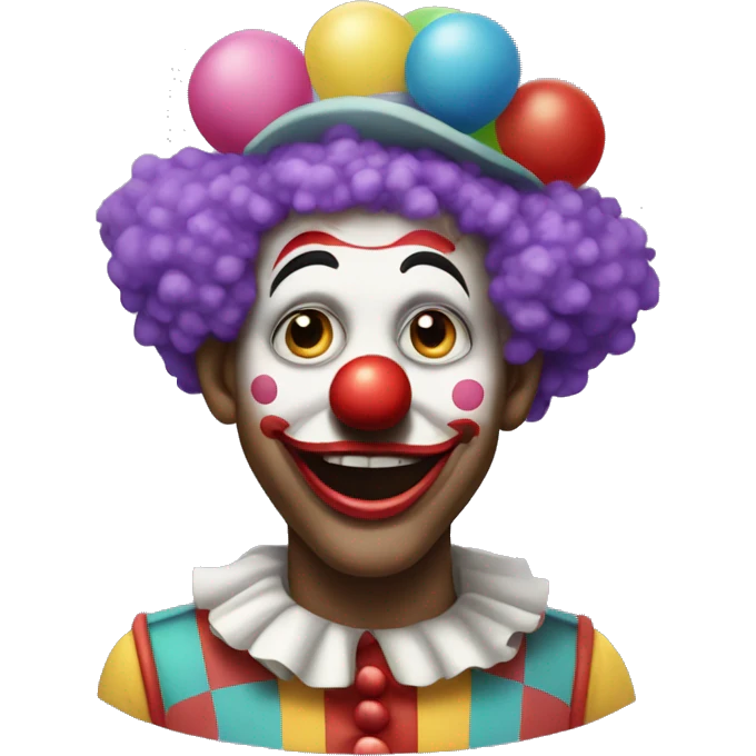 Suoer clown emoji