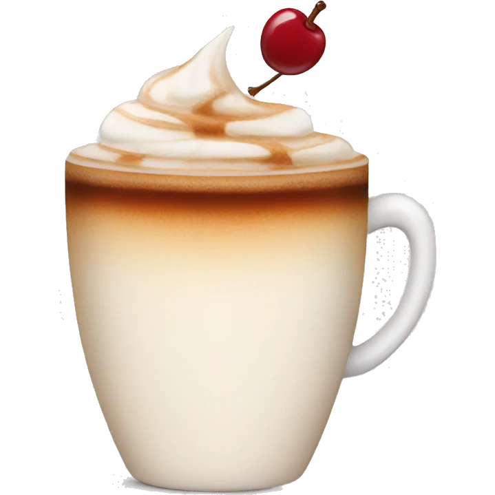 Cherry latte  emoji