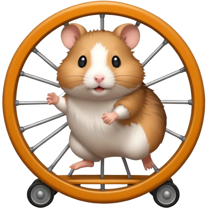 Hamster running emoji