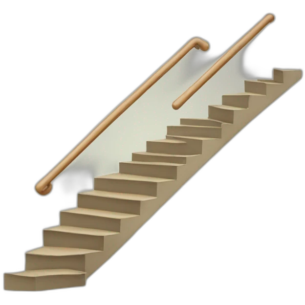 stairs to goal emoji