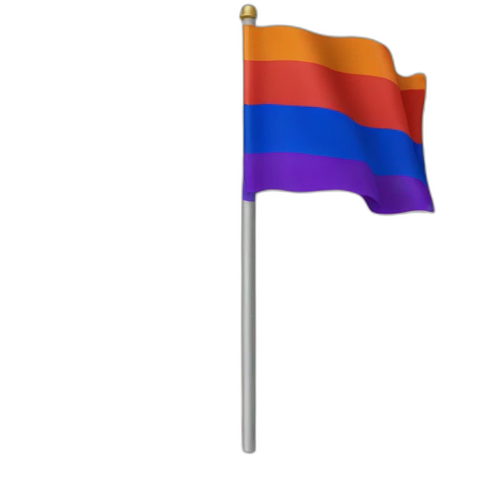 armenian flag with a flag behind it emoji