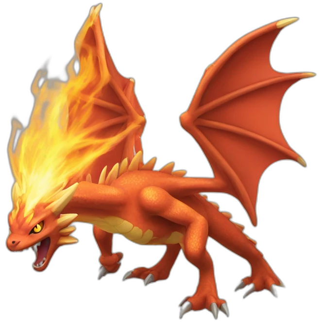 Pokémon dracaufeu emoji