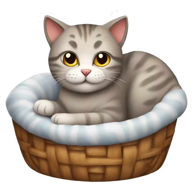 a cozy cat emoji