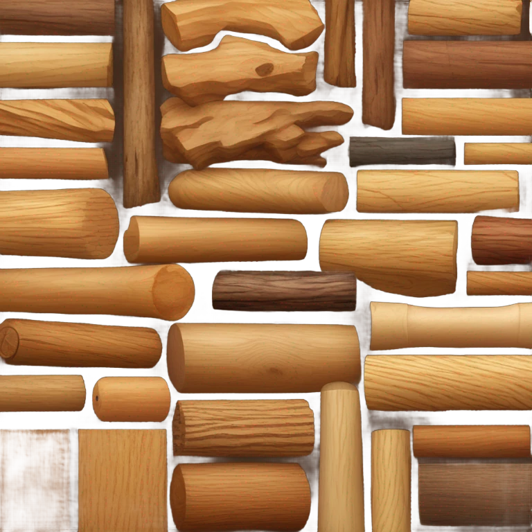 Wood  emoji