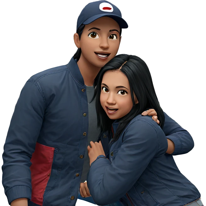 casual outdoor moment with friends emoji