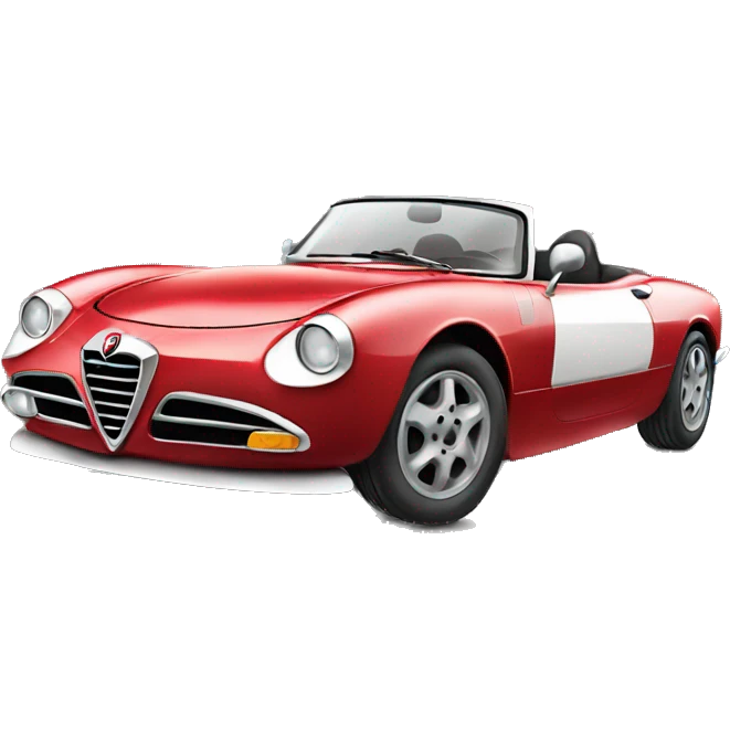 car alfa romeo emoji