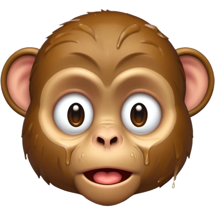 Monkey crying emoji