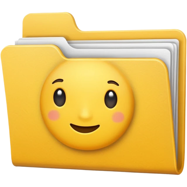 carpeta amarilla emoji