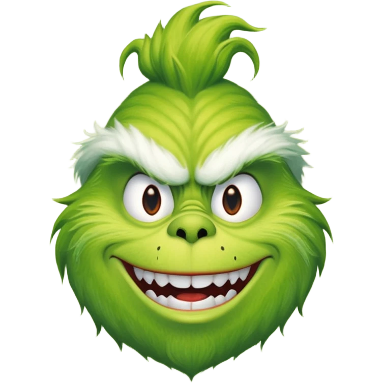 The grinch emoji