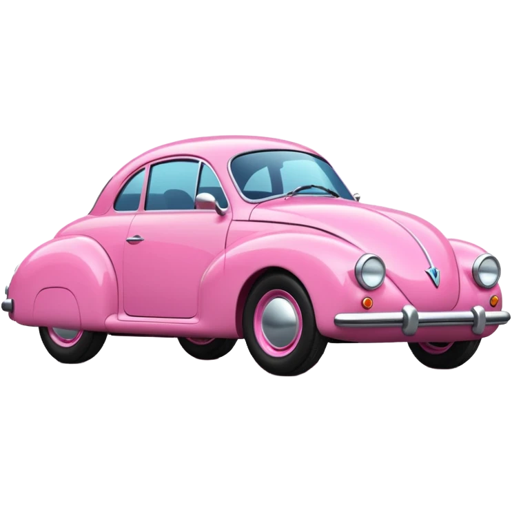 Pink car emoji