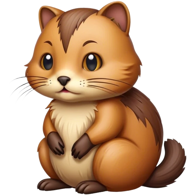 Cat beaver emoji