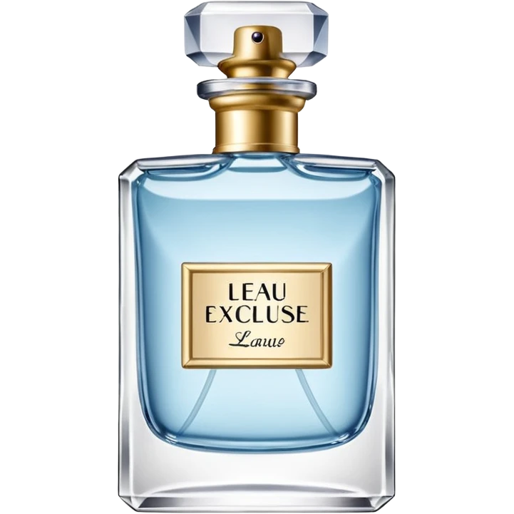 can you create a perfume bottle "L'eau de L'Excuse" emoji