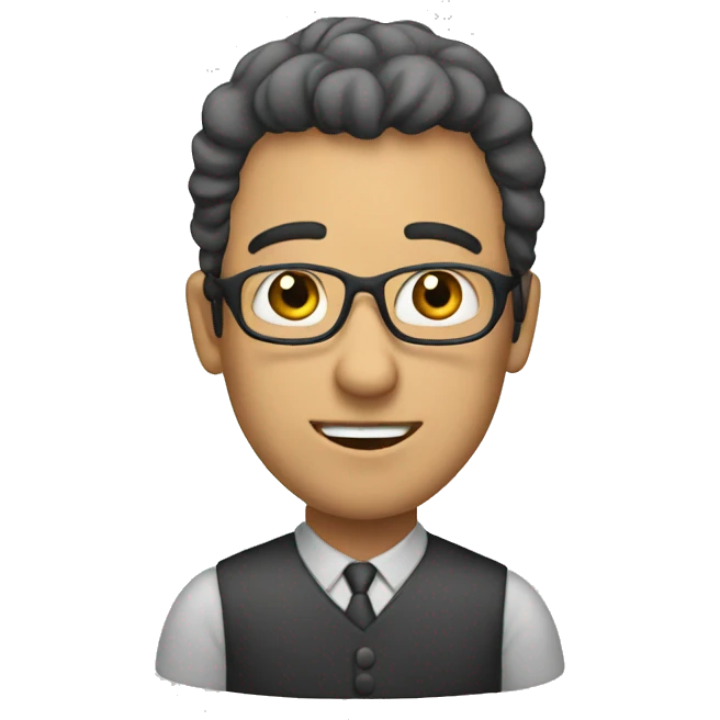 an evaluator emoji