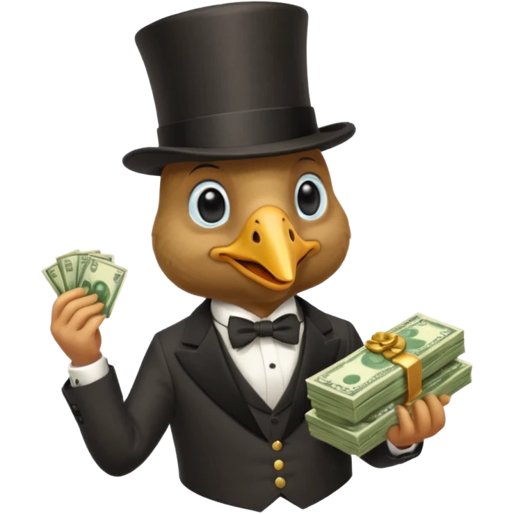 The Millionaire Dodo emoji