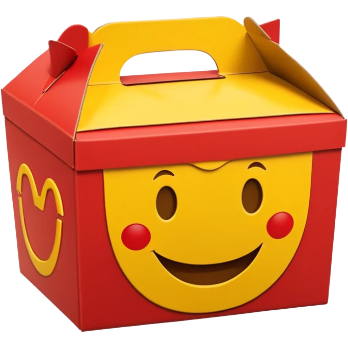 Caja feliz de magdonals emoji